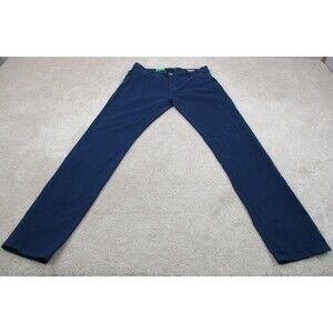 Mavi Jeans Mens 34 Blue Johnny Slim Leg Casual Pants Cotton Stretch 34x34